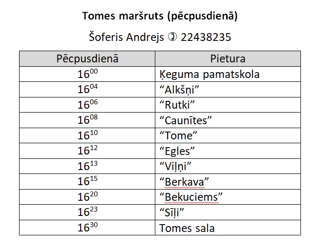 Tome no pecpusdiena